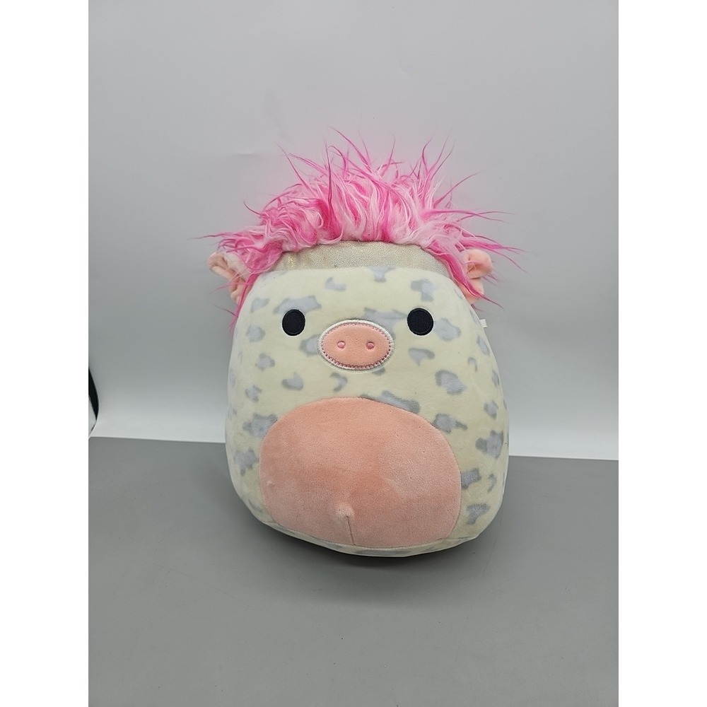 Squishmallow 12" Rosie the Pig Pink Hair Squish-DOOS KellyToy‎ Plush